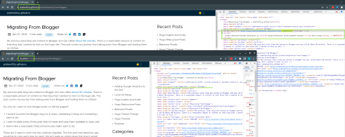 Comparison of dev tools views